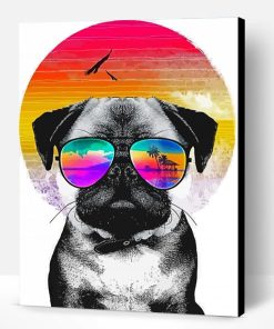 Swag Dog Pop Art Paint By Number