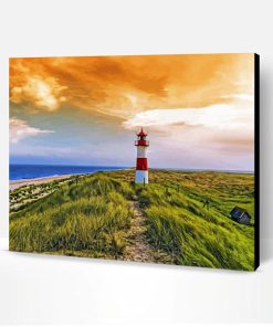 Sylt Lighthouse Paint By Number