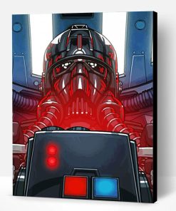 TIE Fighter Pilot Paint By Number