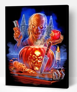 Tales From The Crypt Creepy Art Paint By Number