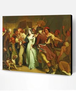 The Arrest Of Charlotte Corday Paint By Numbers