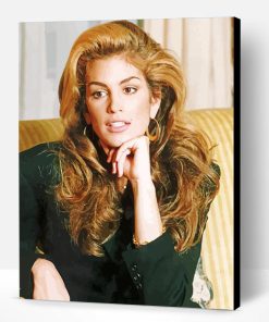 The Beautiful Cindy Crawford Paint By Number