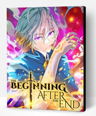 The Beginning After The End Anime Poster Paint By Numbers