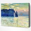 The Cliff Monet Art Paint By Numbers