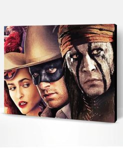 The Lone Ranger Characters Paint By Number