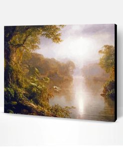 The River Of Light By Frederic Edwin Church Paint By Number