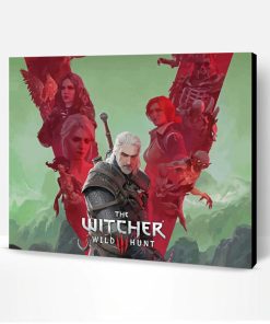 The Witcher Wild Hunt Paint By Number