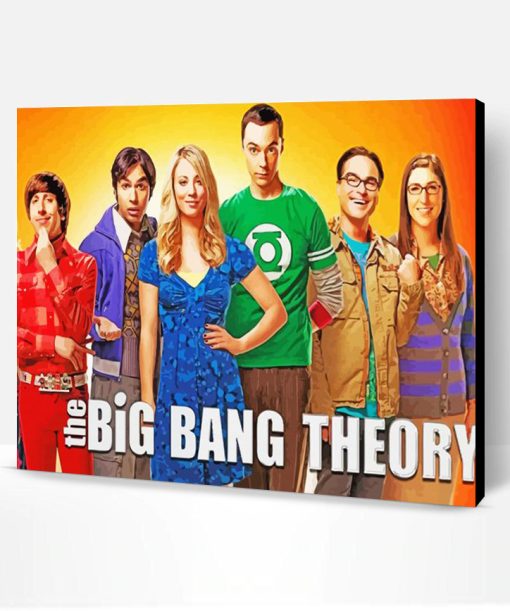 The Big Bang Theory Paint By Number