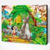 The Jungle Book Cartoon Paint By Number