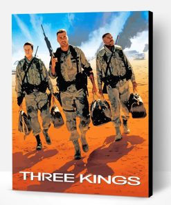 Three Kings Movie Poster Paint By Number