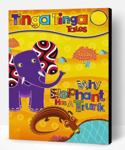 Tinga Tinga Tales Poster Paint By Number