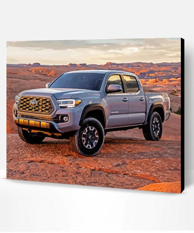 Toyota Tacoma Paint By Number