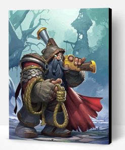 Trapper Dwarf Paint By Number