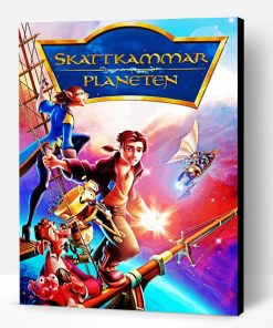 Treasure Planet Poster Paint By Number