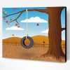 Tree Swing Illustration Paint By Number