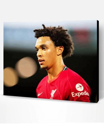 Trent Alexander Arnold Player Paint By Numbe