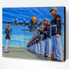 USMC Drill Team Paint By Number