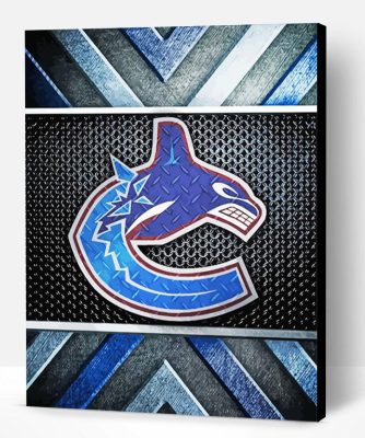 Vancouver Canucks Art Logo Paint By Number