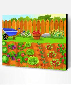Vegetables Garden Paint By Numbers