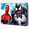 Venom And Spider Man Paint By Number