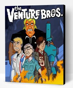 Venture Bros Poster Paint By Number