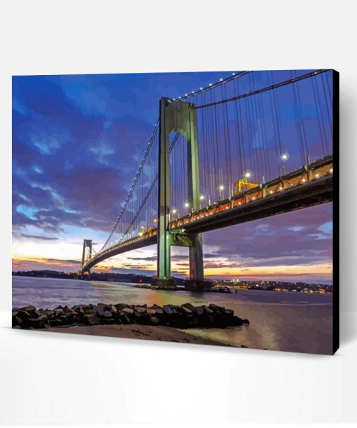 Verrazano Bridge Paint By Numbers