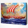 Viking Longboat Paint By Number