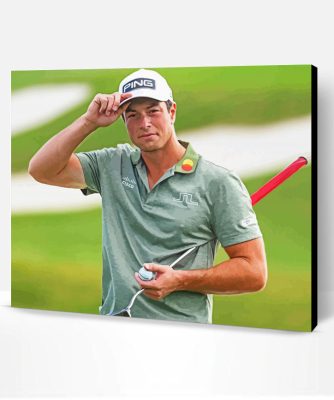 Viktor Hovland Norwegian Golf Player Paint By Number