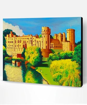 Warwick Castle Paint By Number