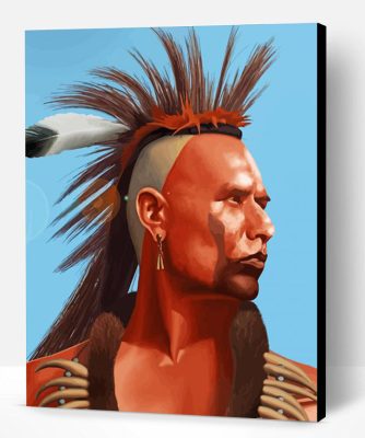 Wes Studi Art Paint By Number