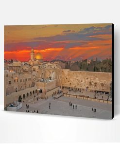Western Wall Jerusalem Paint By Numbers
