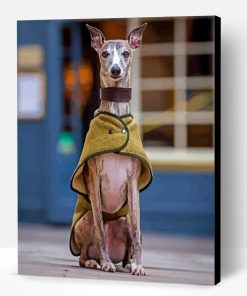 Whippet Lurcher Dog Paint By Number
