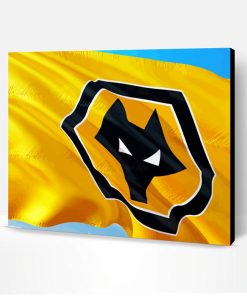 Wolverhampton Wanderers Football Club Flag Paint By Number