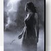 Woman In Storm Paint By Number