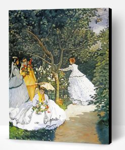 Women In The Garden Paint By Numbers