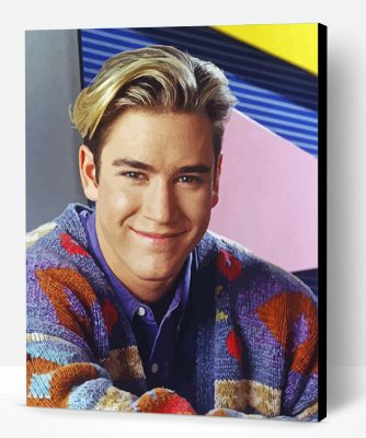 Young Mark Paul Gosselaar Paint By Number