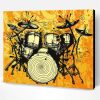 Abstract Drumkit Paint By Number