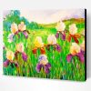 Abstract Iris Flower Field Paint By Numbers