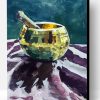 Abstract Singing Bowl Paint By Number