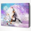 Abstract Figure Skaters Paint By Numbers