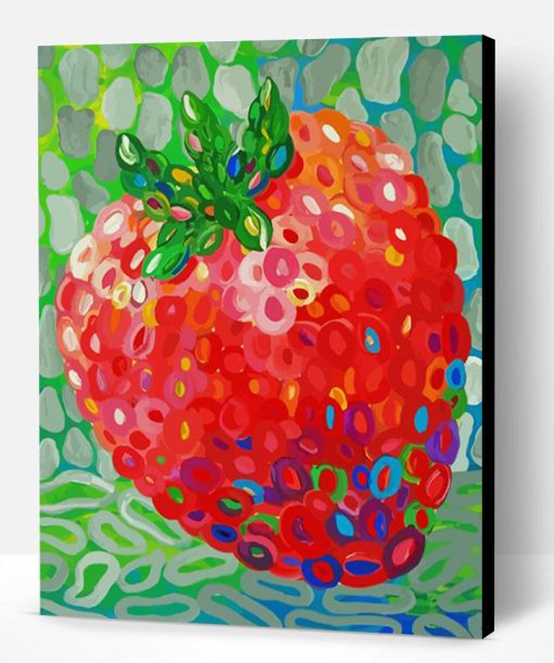 Abstract Fruit Art Paint By Number