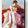 Abstract Lonely Lady Pino Daeni Paint By Number