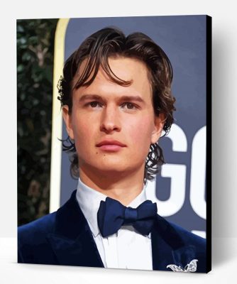 Actor Ansel Elgort Paint By Numbers