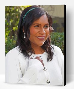 Actress Mindy Kaling Paint By Number