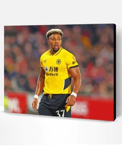 Adama Traoré Wolves Fc Player Paint By Number