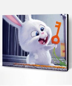 Adorable Snowball Secret Life Of Pets Paint By Number