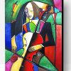 Aestetic Abstract Violinist Paint By Number