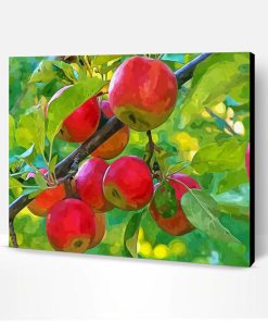 Aesthetic Apple Tree Art Paint By Number