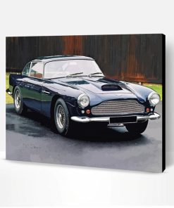 Aesthetic Aston Martin DB4 Car Paint By Number