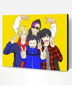 Aesthetic Banana Fish Anime Paint By Numbers